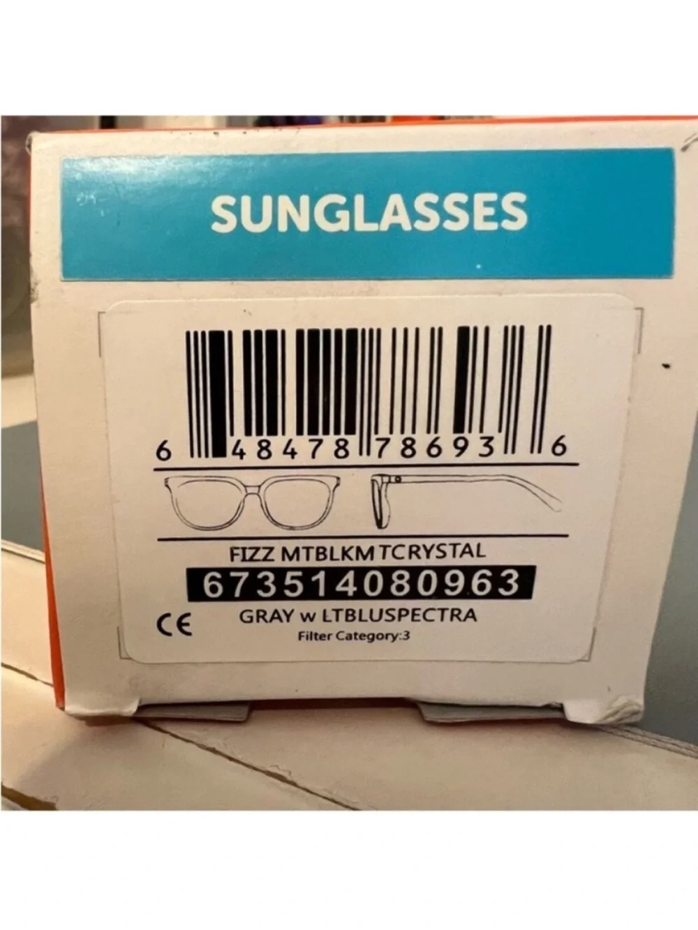 Spy Fizz sunglasses Matte Black Crystal Gray with light blue Spectra new